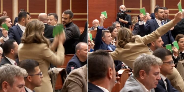 Sherri në Parlament, Zegjineja “shpëtoi” PS-në nga Flamur Noka, ja gjesti i saj…
