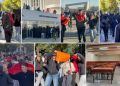 Gjimnazistët gati për “luftë”, shkatërrojnë gjithçka tek Pazari i Ri, asnjë efektiv në rrugë